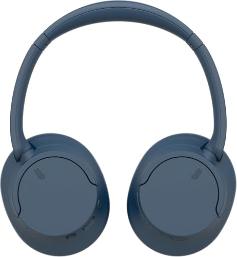 Sony WH-CH720N Wireless Noise Cancelling Headphones, 35 hours battery life, Clearer hands-free calling, Multipoint Connection, Blue, UAE Version - 1-Year warranty