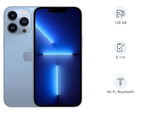 Apple (Refurbished) iPhone 13 Pro (128GB) - Sierra Blue - Sierra Blue 128 GB 128 GB
