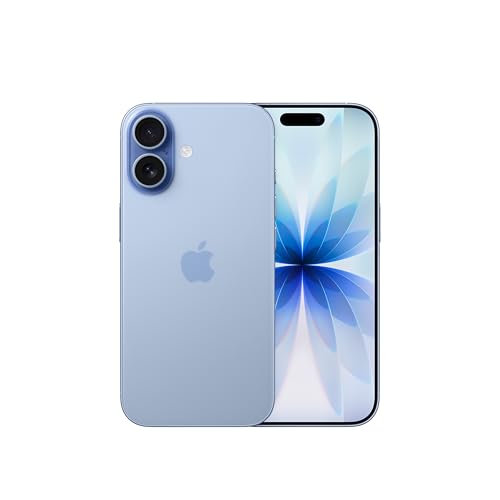 Apple iPhone 17 256 GB: 6.3-inch Display with ProMotion, A19 Chip - Mist Blue 512 GB 512 GB