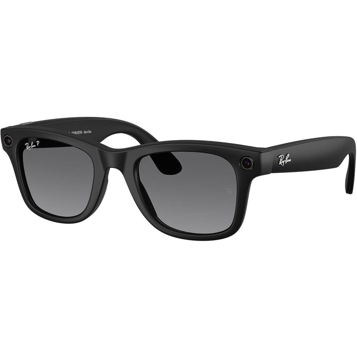Ray-Ban | Meta Wayfarer (Gen 2) - Matte Black, Polarized Gradient Graphite lenses