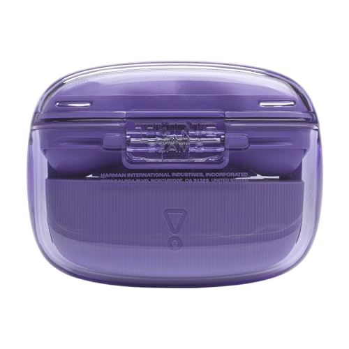 JBL Tune Beam 2 True Wireless Noise Cancelling Earbuds, Pure Bass Sound, Bluetooth 5.3, Smart Ambient, 6-Mics Technology, VoiceAware, 48H Battery, Water and Dust Resistant - JBLTBEAM2GMAE, Purple | Bluetooth 5.3, Up to 48 Hours of Autonomy