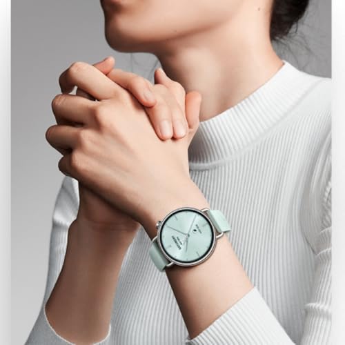 Xiaomi Watch S4 41mm, ultra-lightweight 32g body, Menstrual Cycle Prediction, 150+ sports modes, Safety Guardian Features, Xiaomi HyperOS 3, Fluororubber Strap(Mint Green)