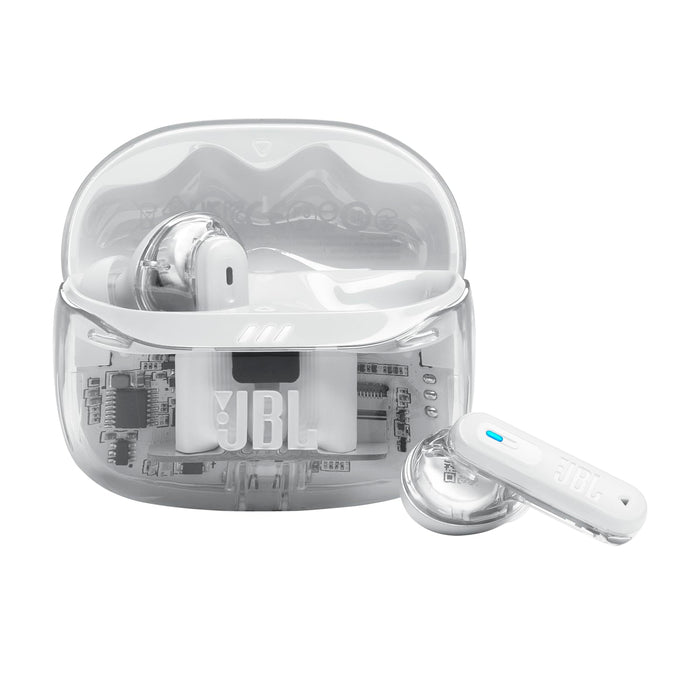 JBL Tune Beam 2 True Wireless Noise Cancelling Earbuds, Pure Bass Sound, Bluetooth 5.3, Smart Ambient, 6-Mics Technology, VoiceAware, 48H Battery, Water and Dust Resistant - JBLTBEAM2GMAE, Purple | Bluetooth 5.3, Up to 48 Hours of Autonomy