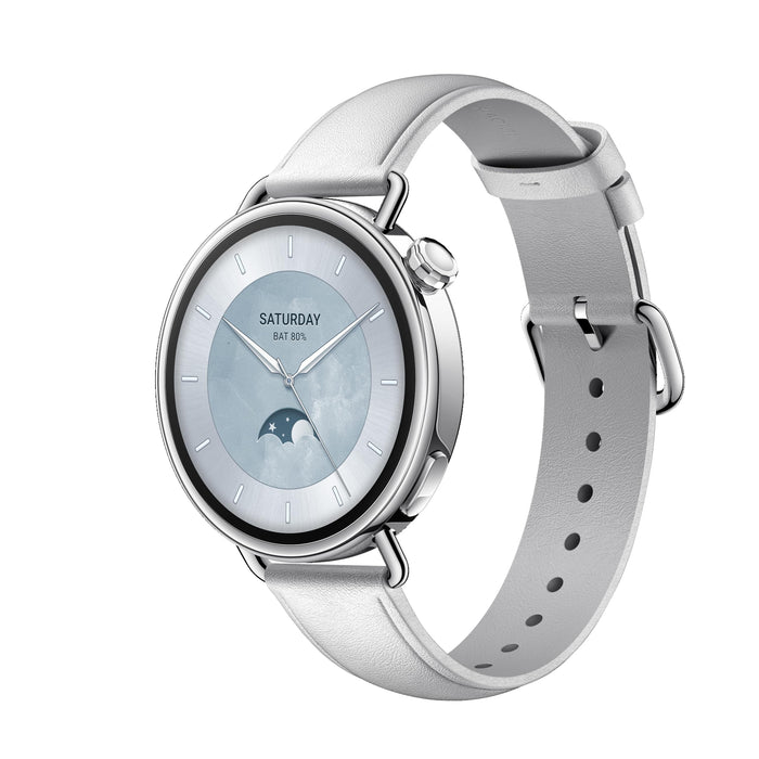 Xiaomi Watch S4 41mm, ultra-lightweight 32g body, Menstrual Cycle Prediction, 150+ sports modes, Safety Guardian Features, Xiaomi HyperOS 3, Fluororubber Strap(Mint Green) Visit the Xiaomi Store