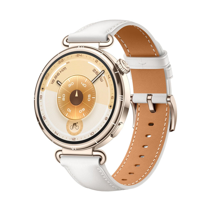HUAWEI WATCH GT 6 Smart Watch, 41mm, upto 21 days battery life, GPS Smart Watches with 100+ Sports Mode, Cycling, iOS & Android Compatible, Emotional Wellbeing, Health Monitoring, Gold Visit the HUAWEI Store