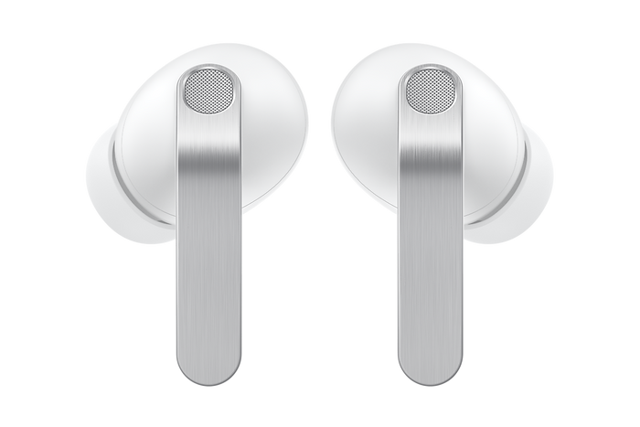 Samsung Galaxy Buds4 Pro White wireless earbuds