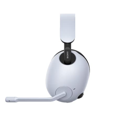 Sony INZONE H9 Wireless Noise Cancelling Gaming Headset, 360 Spatial Sound for Gaming, 32 hours battery life, Boom microphone, Bluetooth/Low delay 2.4GHz connection, For PC/PS5/Mobile, WH-G900N, White