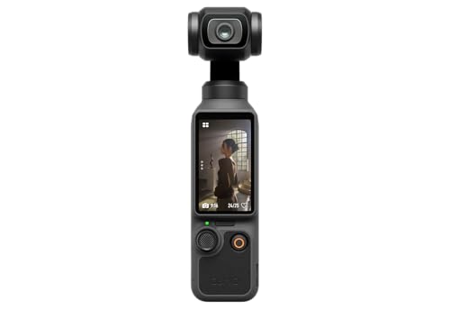 DJI Osmo Pocket 4 Creator Combo, Pocket Gimbal Vlog Camera, 1″ CMOS & 4K/240fps, 3-Axis, 2× Lossless Zoom, 107GB Built-in Storage, Mic 3 Transmitter, Osmo Mini Tripod, UAE Version, Official Warranty
