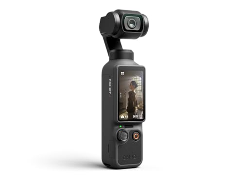 DJI Osmo Pocket 4 Creator Combo, Pocket Gimbal Vlog Camera, 1″ CMOS & 4K/240fps, 3-Axis, 2× Lossless Zoom, 107GB Built-in Storage, Mic 3 Transmitter, Osmo Mini Tripod, UAE Version, Official Warranty