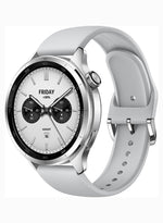 Watch S4 Smartwatch 1.43-inch AMOLED Display, Long Battery Life, Bluetooth Calling, Noise Reduction, Advanced Health Detection, 15 Days Battery Life - Silver