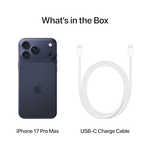 Apple iPhone 17 Pro Max 256 GB: 6.9-inch Display with ProMotion - Deep Blue 2 TB 2 TB