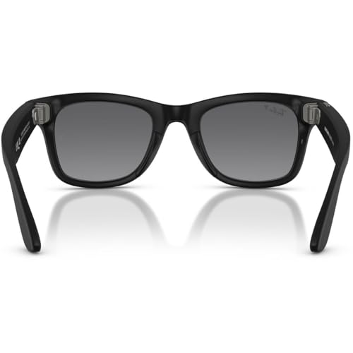 Ray-Ban | Meta Wayfarer (Gen 2) - Matte Black, Polarized Gradient Graphite lenses
