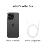 Apple iPhone 15 Pro Max (Refurbished) - Black Titanium 512 GB 512 GB
