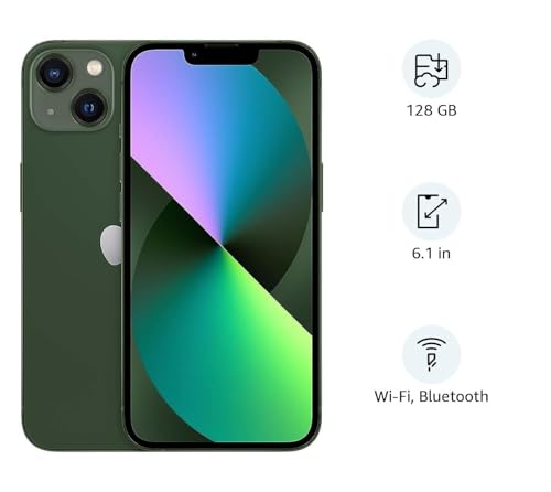 Apple (Refurbished) iPhone 13 (128GB) - Starlight - Green 128 GB 128 GB