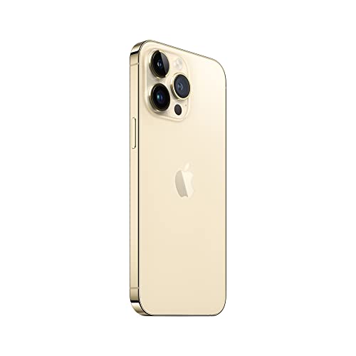 Apple (Refurbished) iPhone 14 Pro Max, 256GB, Gold - Dual eSIM (US Version) - Gold 256 GB 256 GB