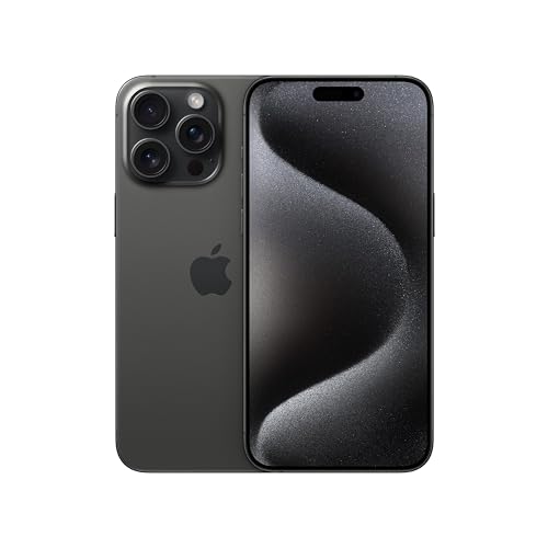 Apple iPhone 15 Pro Max (Refurbished) - Black Titanium 512 GB 512 GB