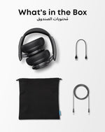 soundcore by Anker Q30 Hybrid Active Noise Cancelling Headphones with Multiple Modes, Hi-Res Sound, Custom EQ via App, 62H Playtime, Comfortable Fit, Bluetooth Headphones, Multipoint Connection
