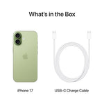 Apple iPhone 17 256 GB: 6.3-inch Display with ProMotion, A19 Chip - Sage 512 GB 512 GB
