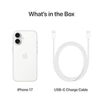 Apple iPhone 17 256 GB: 6.3-inch Display with ProMotion, A19 Chip - White 256 GB 256 GB