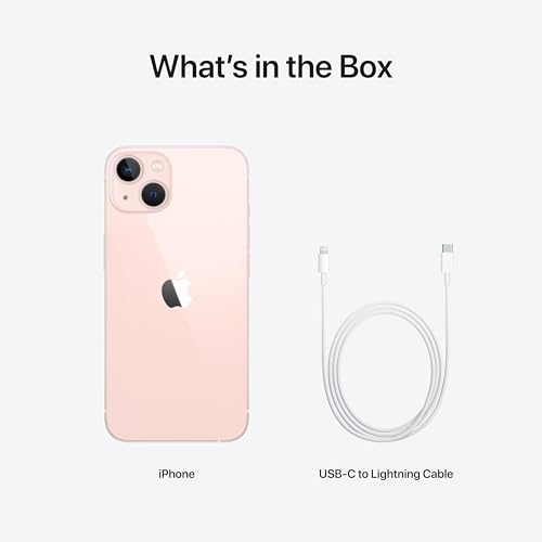 Apple (Refurbished) iPhone 13 (128GB) - Starlight - Pink 128 GB 128 GB