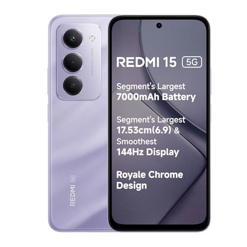 Xiaomi Redmi 15 5G - Purple 6+128 GB