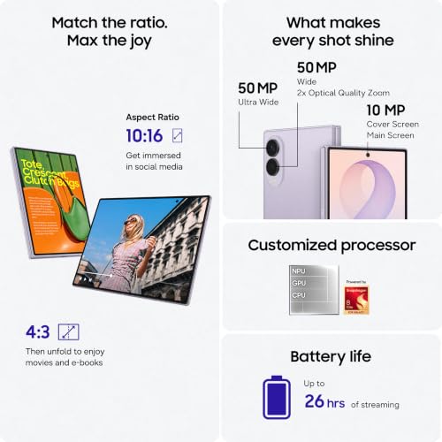 Samsung Galaxy Z Fold8 - Cream 256 GB