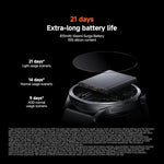 XIAOMI Watch S5 46mm, Smartwatch for Men and Women, 1.48" AMOLED, Fitness Tracker with Heart Rate/Sleep Monitoring, 21 days battery life, 150+ sports modes, dual-band GPS, Android&iOS, Silver