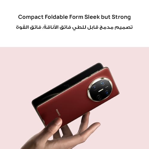 HUAWEI Mate X6 Foldable Smartphone, 12+512G, Ultra Slim & Durable, Ultra Chroma Camera, Kunlun Glass 2nd Gen, HUAWEI X-True Display, Live-Multitask, Black