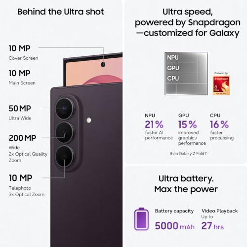 Samsung Galaxy Z Fold8 Ultra - Graphite 256 GB