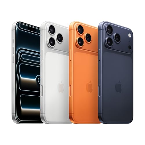 Apple iPhone 17 Pro Max 256 GB: 6.9-inch Display with ProMotion - Silver 1 TB 1 TB