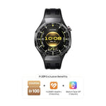 HUAWEI WATCH GT 6 Pro Smart Watch, 46mm, upto 21 days battery life, GPS Smart Watches with 100+ Sports Mode, Cycling, iOS & Android Compatible, ECG Analysis, Health Monitoring, Black