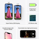 Apple (Refurbished) iPhone 13 (256GB) - Pink - Pink 128 GB 128 GB