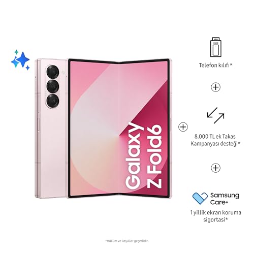SAMSUNG Galaxy Z Fold6, 12GB RAM, 256GB - Pink 256 GB