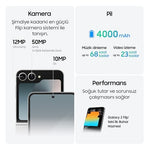 Samsung Galaxy Z Flip6 - Silver Shadow