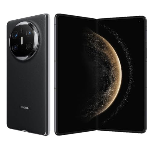 HUAWEI Mate X6 Foldable Smartphone, 12+512G, Ultra Slim & Durable, Ultra Chroma Camera, Kunlun Glass 2nd Gen, HUAWEI X-True Display, Live-Multitask, Black