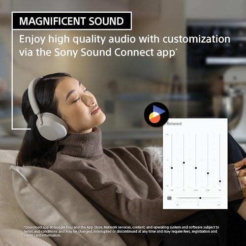 Sony WH 1000XM5 Noise Cancelling Wireless Headphones 30 hours battery life Over ear style Optimised for Alexa and the Google Assistant with built in mic, Midnight Blue, UAE Version - 1-Year warranty