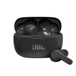 JBL Wave200 True Wireless Earbud Headphones, Deep Powerful Bass, 20H Battery, Dual Connect, Hand-Free Call, Voice Assistant, Comfortable Fit, IPX2 Sweatproof, Pocket Friendly - White, JBLW200TWSWHT JBL