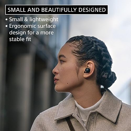 Sony WF-1000XM5 The Best Truly Wireless Noise Cancelling Earbuds, Hi-Res Audio, 24 hours battery life, Multipoint Connection, IPX4 Water Resistance, Black, UAE Version - 1-Year warranty