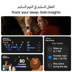Samsung Galaxy Fit3 Smartwatch, Exercise and Sleep Tracking, Fall Detection, Bluetooth, 40mm, Gray