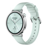 Xiaomi Watch S4 41mm, ultra-lightweight 32g body, Menstrual Cycle Prediction, 150+ sports modes, Safety Guardian Features, Xiaomi HyperOS 3, Fluororubber Strap(Mint Green)