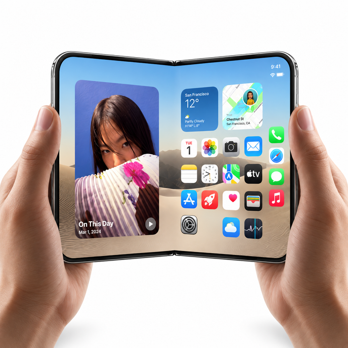 Apple iPhone Duo Foldable 5G Dual SIM (eSIM) 7.6-inch - UAE Version (New)