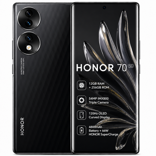 HONOR 70 5G Dual SIM Smartphone – 12GB RAM, 256GB Storage