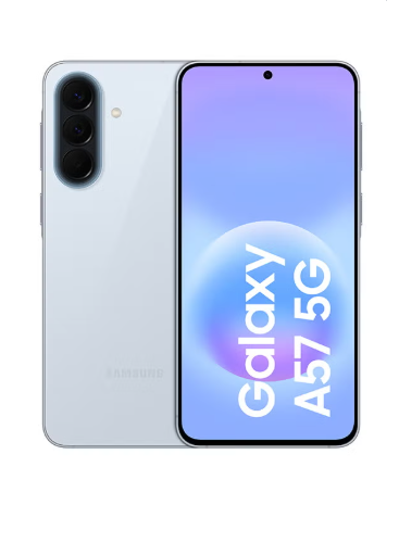 Samsung Galaxy A57 5G Android Smartphone, 256GB Storage, 8GB RAM, Awesome Icyblue, 6x OS Upgrades, Large Display, 50MP Camera, Long Battery Life (UAE Version)