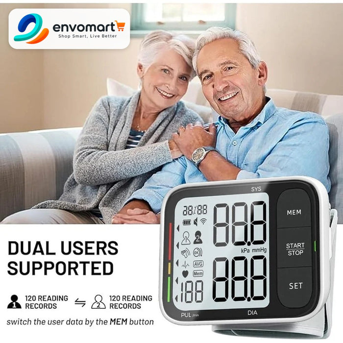envomart BP monitor dual users 120 memory