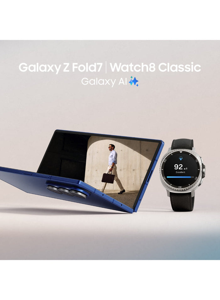 Galaxy Z Fold 7 Dual SIM Silver Shadow 12GB 256GB 5G - International Version - Silver Shadow 256 GB