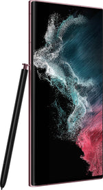 Samsung Galaxy S22 Ultra Burgundy smartphone